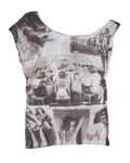 Cyanotype Asymmetrical Baby T